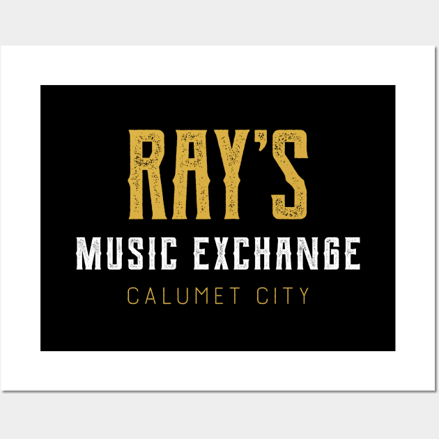 Ray's Music Exchange Wall Art by attadesign